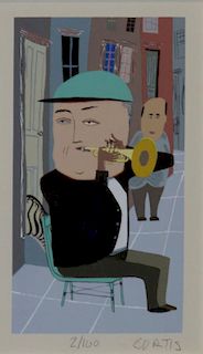 Philip Campbell Curtis  'The Trumpet Player'