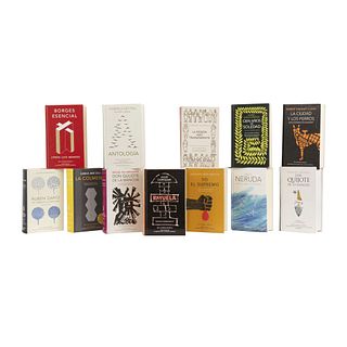 EDICIONES CONMEMORATIVAS - REAL ACADEMIA ESPAÑOLA. a) Borges, José Luis. Borges Esencial. Barcelona: Penguin Random House, 2017. Pzs:12