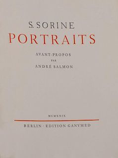 Savely Sorine  'Avant Props (portfolio of 36 prints)'