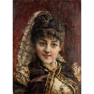Giovanni Boldini (Italian, 1842-1931) Portrait Painting