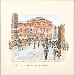 Fine Line Ink - Nile Street Print, Doulton Factory