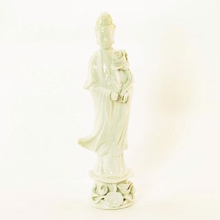 Large Porcelain Figurine Quan Yin Goddess