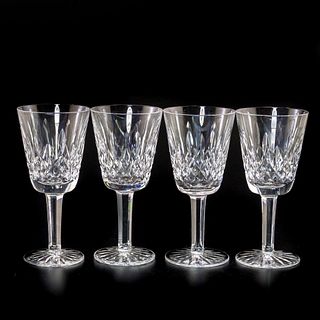 Waterford Crystal Glasses, Set of 4 White Wine Glasses