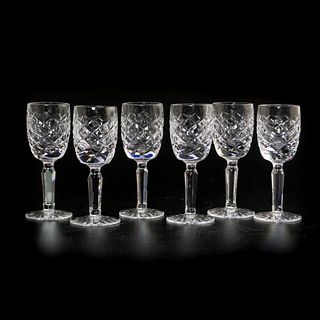 Set Of 6 Waterford Crystal Comeragh Liqueur Glasses