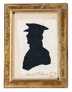 Silhouette of Commander William Inman 