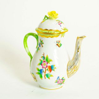 Herend Porcelain Queen Victoria Teapot