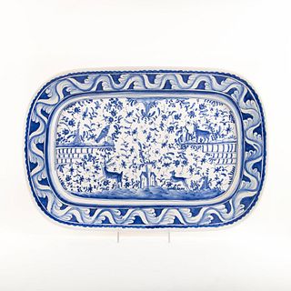 Large Berardos Pottery Portuguese Serving Platter