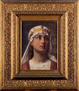 Paolo Gaidano (Poirino 1861-Torino 1916)  - Saint Elizabeth of Hungary