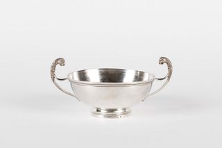 Double-sided silver cup, France, late 18th - early 19th century