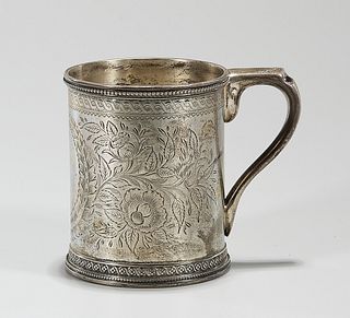 19th Century Tiffany & Co English Sterling Cup