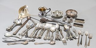 Large Group of Sterling Silverware