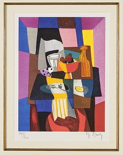 Marcel Mouly Lithograph