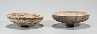 Pair of Chinese Pottery Footed Bowls