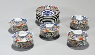 Group of 16 Japanese Imari Porcelains