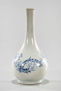 Korean Blue and White Porcelain Vase