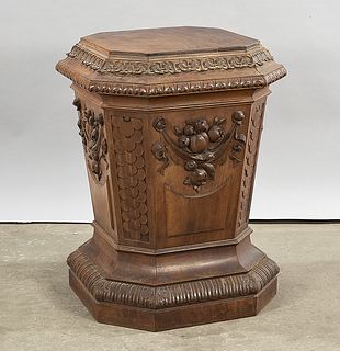 Chinese Carved Wood Stand