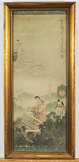 Group of Three Chinese Framed Artworks