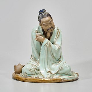 Chinese Glazed Porcelain Figure