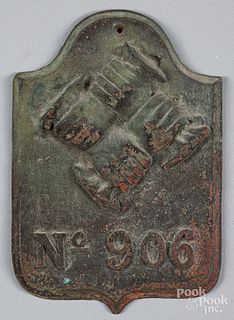Philadelphia Contributionship bronze firemark