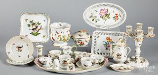 Group of Herend porcelain.