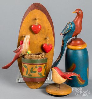 Thee Walter and June Gottshall folk carvings