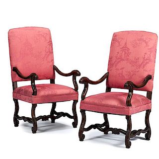 French Regence-Style Armchairs 