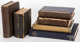 Group of cloth bound books