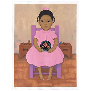 GUSTAVO MONTOYA, Untitled, from the series Niños Mexicanos, Signed, Serigraphy 65 / 250p, 23.6 x 17.3" (60 x 44 cm)