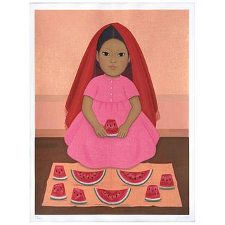 GUSTAVO MONTOYA, Untitled, from the series Niños Mexicanos, Signed, Serigraphy 27 / 250p, 23.6 x 17.3" (60 x 44 cm)
