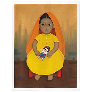 GUSTAVO MONTOYA, Untitled, from the series Niños Mexicanos, Signed, Serigraphy 9 / 250 p, 23.6 x 17.3" (60 x 44 cm)