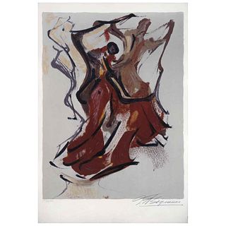 DAVID ALFARO SIQUEIROS, Untitled, from the series Prision Fantasies, 1973, Signed, Lithograph 197 / 250, 18.5 x 13.9" (47 x 35.5 cm)