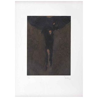 RAYMUNDO SESMA, Untitled, Signed and dated 88, Aquatint 37 / 75, 15.7 x 11.4" (40 x 29 cm)
