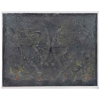 RAYMUNDO SESMA, Milano, Signed and dated 82, Collagraphy 3 / 8, 25.5 x 32.6" (65 x 83 cm)