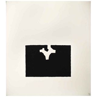 JORGE YAZPIK, Untitled, Signed, Engraved collagraphy without print number, 21.6 x 15.7" (55 x 40 cm)
