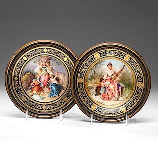 Royal Vienna Pictorial Chargers 