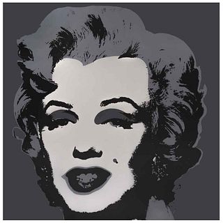 ANDY WARHOL ,II. 24 : Marilyn Monroe, Stamp on back, Serigraphy without print number, 35.9 x 35.9" (91.4 x 91.4 cm), Certificate