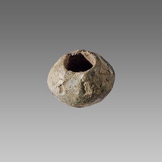 Ancient Mesopotemia lead Spindle Whorl c.I-II Millennium BC.