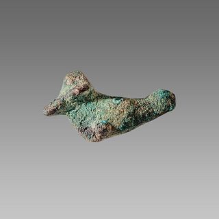 Ancient Holy Land Bronze Bird Figurine Bronze Age c.2000 BC.