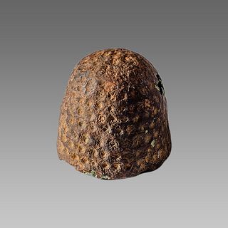 English Bronze Thimble c.1500 AD.