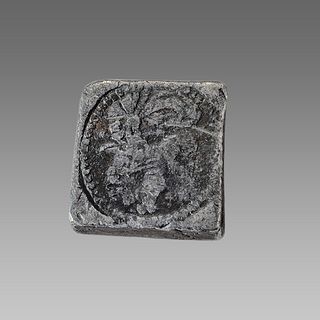 England Silver weight with lion c.17th century AD. 