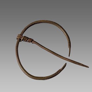 English Bronze Ring Brooch c.13th-16th century AD. 