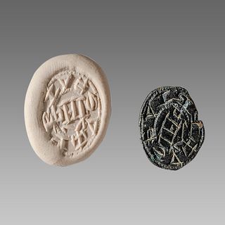 England, Bronze Seal Matrix c.13th-14th century AD. 