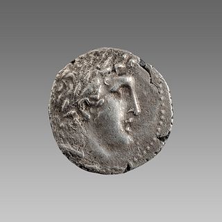 PHOENICIA, Tyre. 126/5 BC. AR Shekel (26mm, 13.25 g). Dated (125/4 BC).