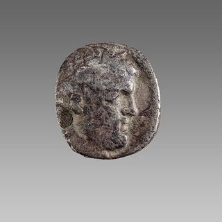 PHOENICIA, Tyre. 126/5 BC-AD 65/6. AR Half Shekel (19mm, 6.08 g, ). 