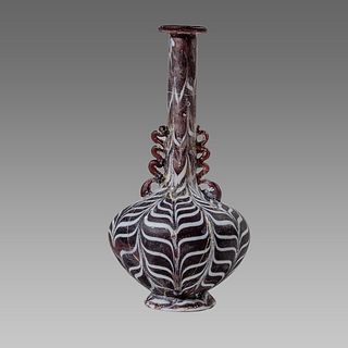 Islamic Style Core glass Vessel. 