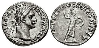 Domitian. AD 81-96. AR Denarius (18mm, 3.50 g, 7h). 