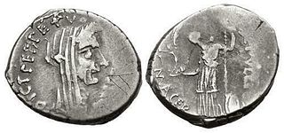 The Caesarians. Julius Caesar. February-March 44 BC. AR Denarius 