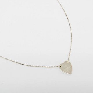 Gucci Heart Silver 925 Women's Pendant Necklace (Silver)