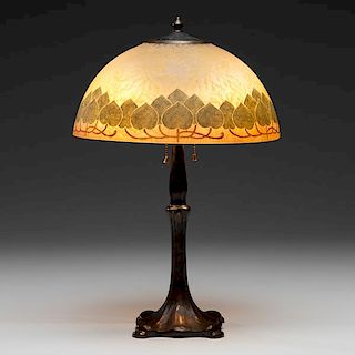 Handel Arts & Crafts Table Lamp, #5642 