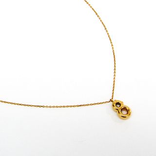 Louis Vuitton LV&ME Number 8 M00075 Metal Women's Pendant Necklace (Gold)